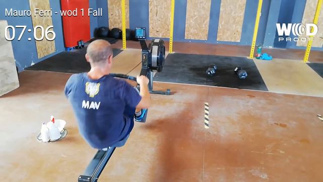 Mauro Ferri wod 1 Fall Series 2020 смотреть онлайн