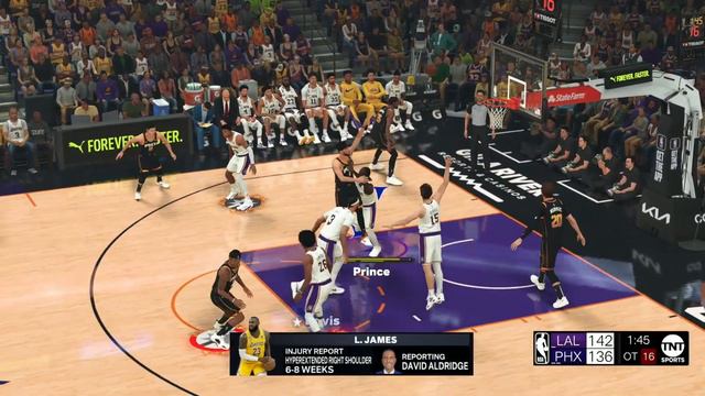 Wild Ending! Lakers vs Suns (NBA 2k24 Current Gen) смотреть онлайн