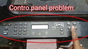 Hp lj 1536dnf mfp error no display problem solve//EASYSOLUTION#SUJITKUMARBHOI