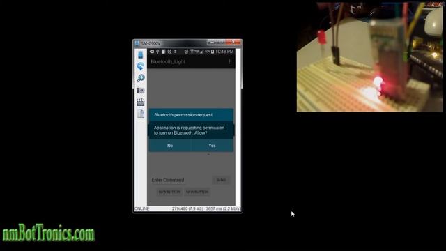Android communicates with Arduino using BlueTooth смотреть онлайн
