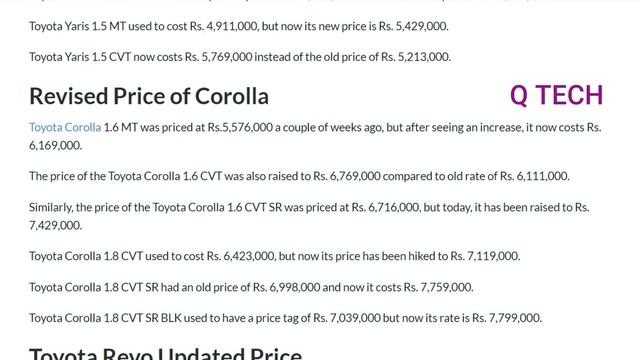 Toyota increase car prices again 10-03-2023 | new price Toyota Yaris corolla altis grande revo rocc смотреть онлайн