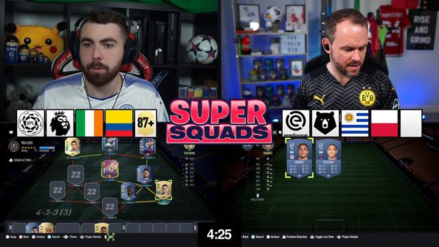RULEBREAKERS VERRATTI SUPER SQUADS with @Chuffsters FIFA 22 ULTIMATE TEAM #FIFA22 смотреть онлайн