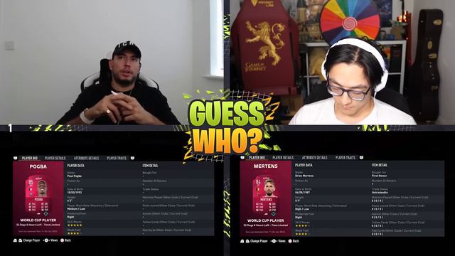 EPIC WORLD CUP GUESS WHO FIFA vs @ItsItsJames 🔥 смотреть онлайн