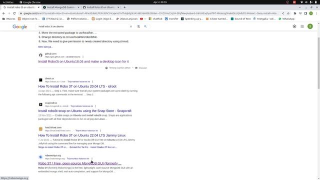 02 Instalasi MongoDB, Robo3T di Ubuntu смотреть онлайн