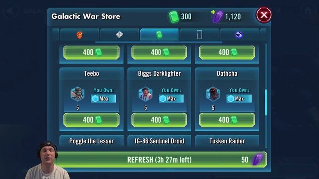 Great Galactic Farming Guide Part 2: The Galactic War Store. Star Wars Galaxy of Heroes | SWGOH смотреть онлайн