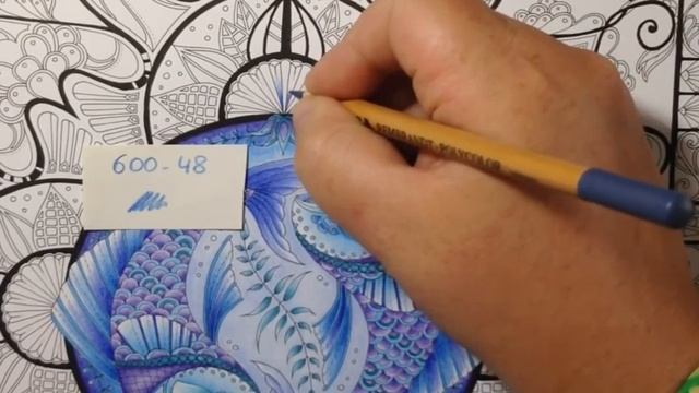 LOST OCEAN - part 2 - coloring with lyra polycolor pencils смотреть онлайн