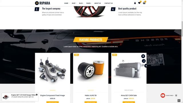 Ripara - Auto Repair and Car WooCommerce WordPress Theme Ryan Sm смотреть онлайн