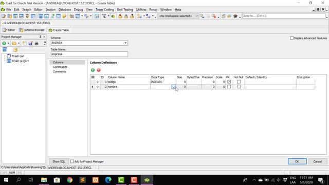 Conexion de Tablas con Toad смотреть онлайн
