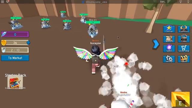 Orc Invasion!- Roblox Monster Hunter Simulator смотреть онлайн