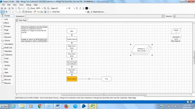 BluePrism RPA-Web Service- Merge Two Excel files into one Excel File -Aditya RPA Academy смотреть онлайн