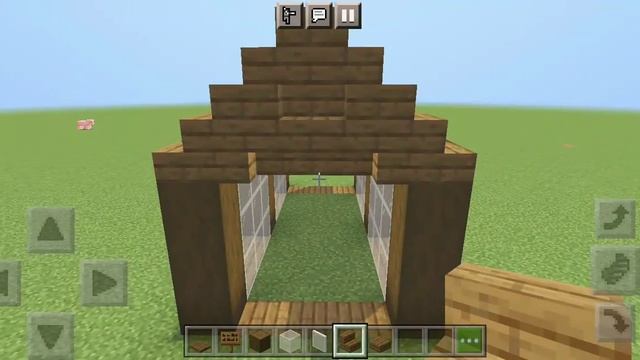 Маленькая теплица в Майнкрафте смотреть онлайн