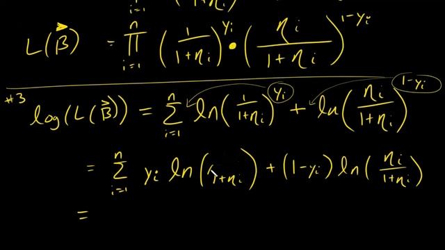 How to Derive the Maximum Likelihood Estimators for Logistic Regression смотреть онлайн