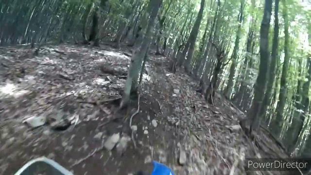 Эндуро в крымских горах. Каспана летом. смотреть онлайн