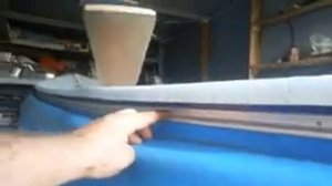 Как закрепить надувной борт на пластиковую лодку. Надувные були.