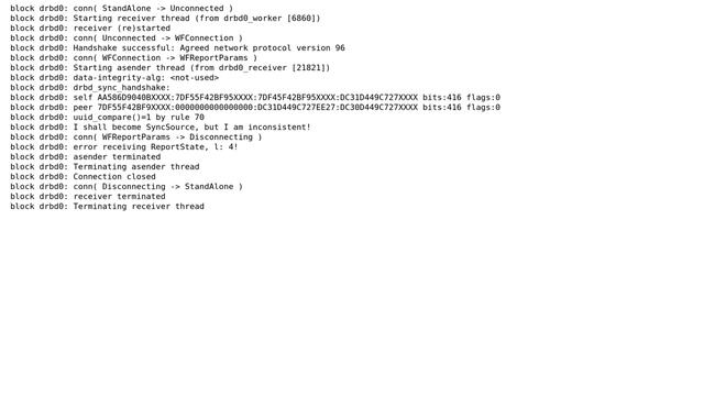 DevOps & SysAdmins: drbd both nodes inconsistent, and outofdate, how to fix? смотреть онлайн