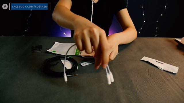 Unboxing UGREEN AUX Jack Audio Extension Cable with Microphone. Crinkle Sounds | CosyASMR, Cosy ASM смотреть онлайн