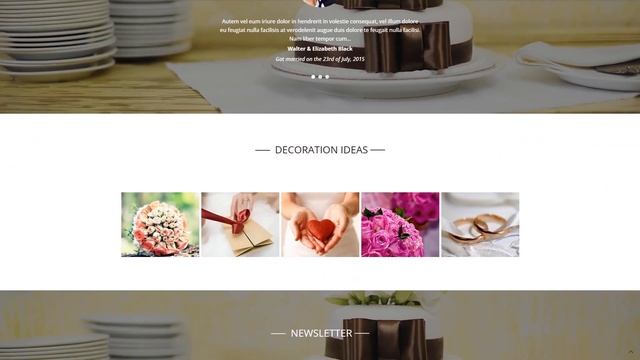 Wedding - Salon Multipurpose Modern WordPress Elementor Theme by RockThemes Website Template - 5458 смотреть онлайн