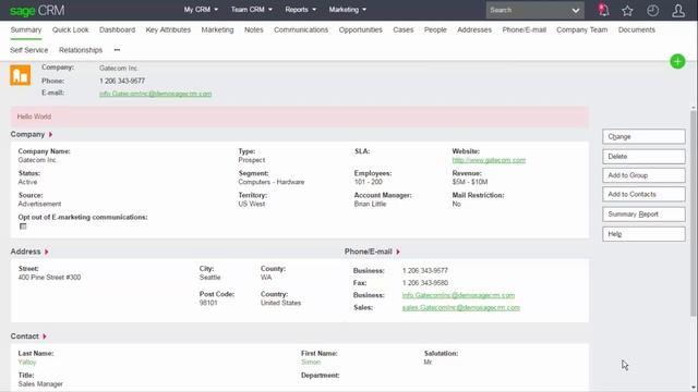 Sage CRM: Implementing Create Scripts in Sage CRM смотреть онлайн