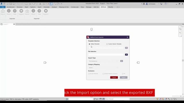 How to export AutoCAD model to Revit | AutoCAD to Revit Exporter Walkthrough Video смотреть онлайн