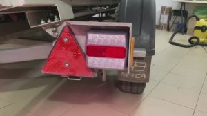 Как подключить габаритные огни на прицепе МЗСА