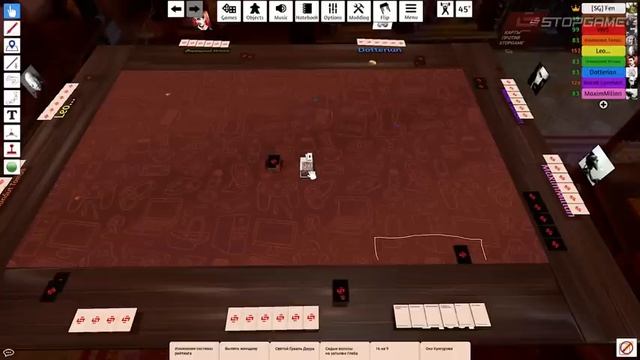 Tabletop Simulator. Карты против StopGame