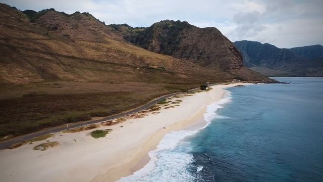 West Oahu! Yokohama bay! Hawaiian island! Гавайские острова, западная часть острова Оаху! смотреть онлайн
