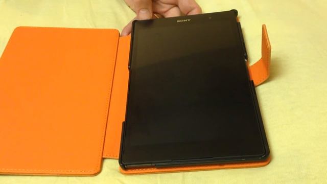 Обзор симпатичного чехла-книжки для планшета Sony Xperia Z3 Tablet Compact смотреть онлайн