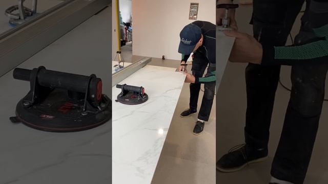 Укладка керамогранита большого формата смотреть онлайн