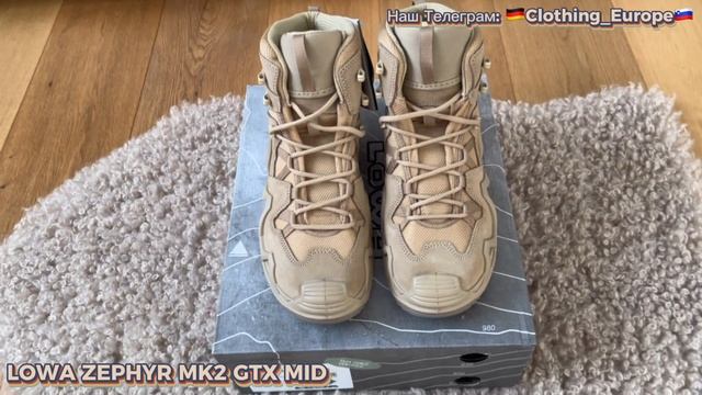 Ботинки LOWA ZEPHYR MK2 GTX MID ?Оригинал смотреть онлайн