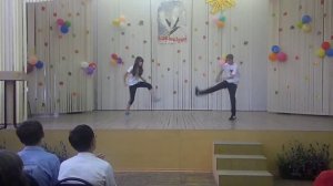 Jam & Eichy Jumpstyle (Джампстайл) выступление в Школе №87 «Осенний бал»