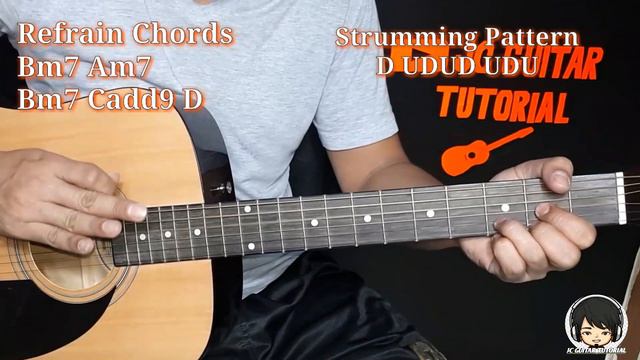 Makita Kang Muli - Sugarfree Guitar Chords (Easy Guitar Chords) (Guitar Tutorial) смотреть онлайн