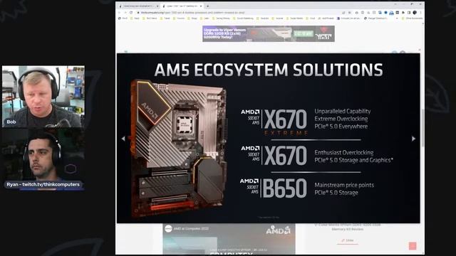 ThinkComputers Podcast #317 - Zen 4 Detailed, X670 Motherboards, 500 Hz Monitor & More! смотреть онлайн