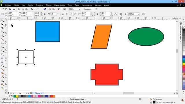 Curso Introducción A CorelDraw X6 - 42 Mover Objetos
