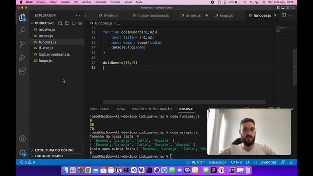 10. Let, const e var - JavaScript para iniciantes смотреть онлайн