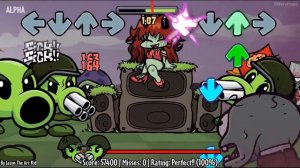 FNF Bad Bash But Gatling Peashooter VS Gatling Peashooter | Bad Bash Only Gatling Peashooter Sing I