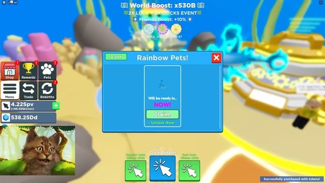 We Traded For Secret Pet & Got Back on Leaderboard In Roblox Clicker Simulator смотреть онлайн