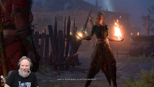 Meeting Jaheira for the First Time in Baldur's Gate 3 смотреть онлайн