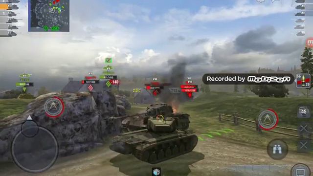 Полный обзор т26е4 супер першинг, Wot Blitz смотреть онлайн