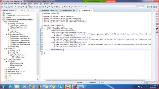 Selenium Framework Design From Scratch | Part-3 | Live Class смотреть онлайн