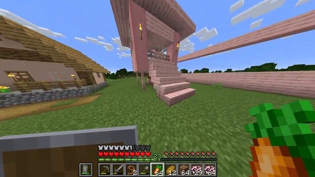 Встретил странствующего торговца | Minecraft смотреть онлайн