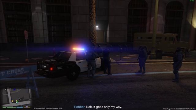 GTA 5 LSPDFR Police Mod Ep 69 | GMC Savanna Swat Patrol | Pacific Bank Heist & Shots Fired Call смотреть онлайн