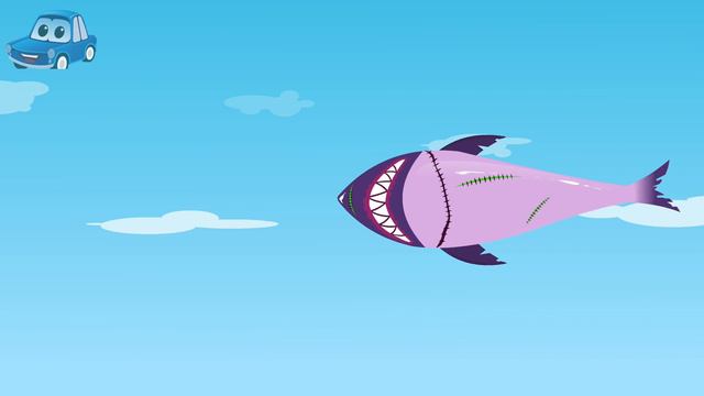 Scary Flying Shark kids Songs by Zeek & Friend смотреть онлайн