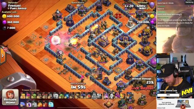 GAKU matches Stars in LEGEND LEAGUE?! What ARMY does he USE?! Clash of Clans смотреть онлайн