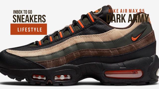 DARK ARMY 2022 Nike Air Max 95 DETAILED LOOK + PRICE смотреть онлайн