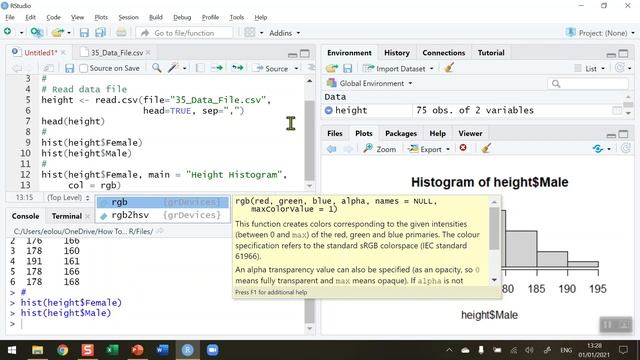 How To... Draw Overlapping Histograms in R #35 смотреть онлайн