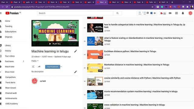 Learn Machine learning in 2020 Telugu | Jp NAN Playlists | Machine learning Telugu смотреть онлайн