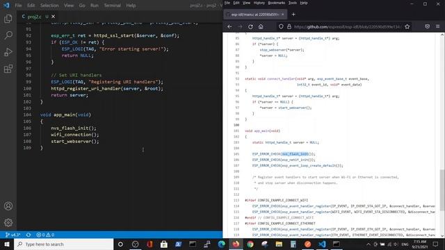 ESP IDF HTTPS Server GET REST - Working example on esp32 смотреть онлайн