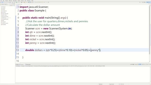 Convert to dollars in Java / How to Tutorial смотреть онлайн