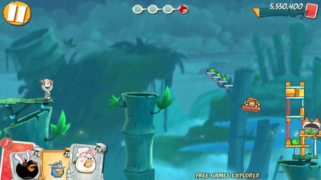 Angry Birds 2: Daily Challenges #12 (full Week)