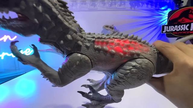 NEW Camouflage and Battle Indominus Rex! Jurassic World Dinosaurs Collection смотреть онлайн